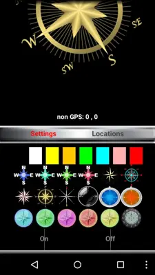 Compass Gadget android App screenshot 1